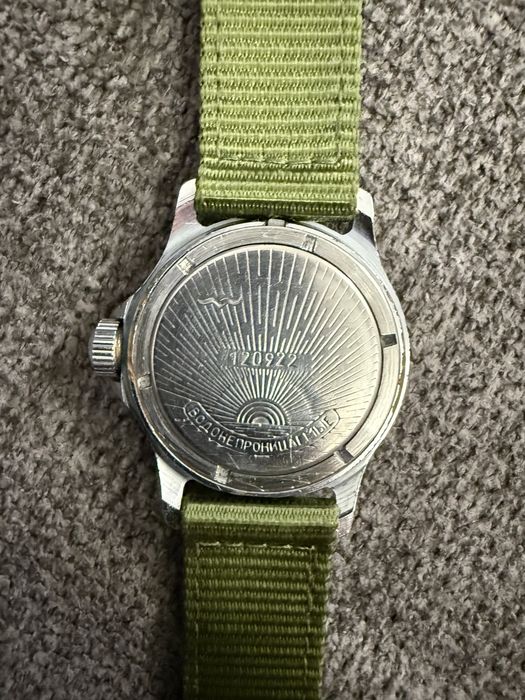 Съветски ретро коленционерски часовник Восток амфибия делфин , Vostok