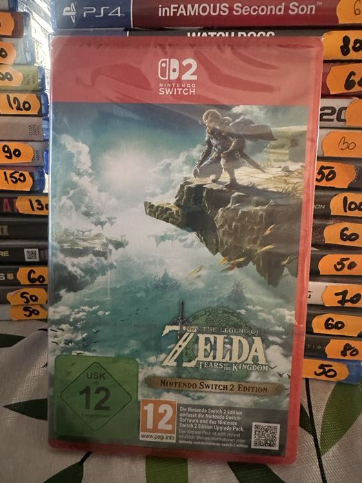Zelda Tears of Kingdom - Nintendo Switch 2