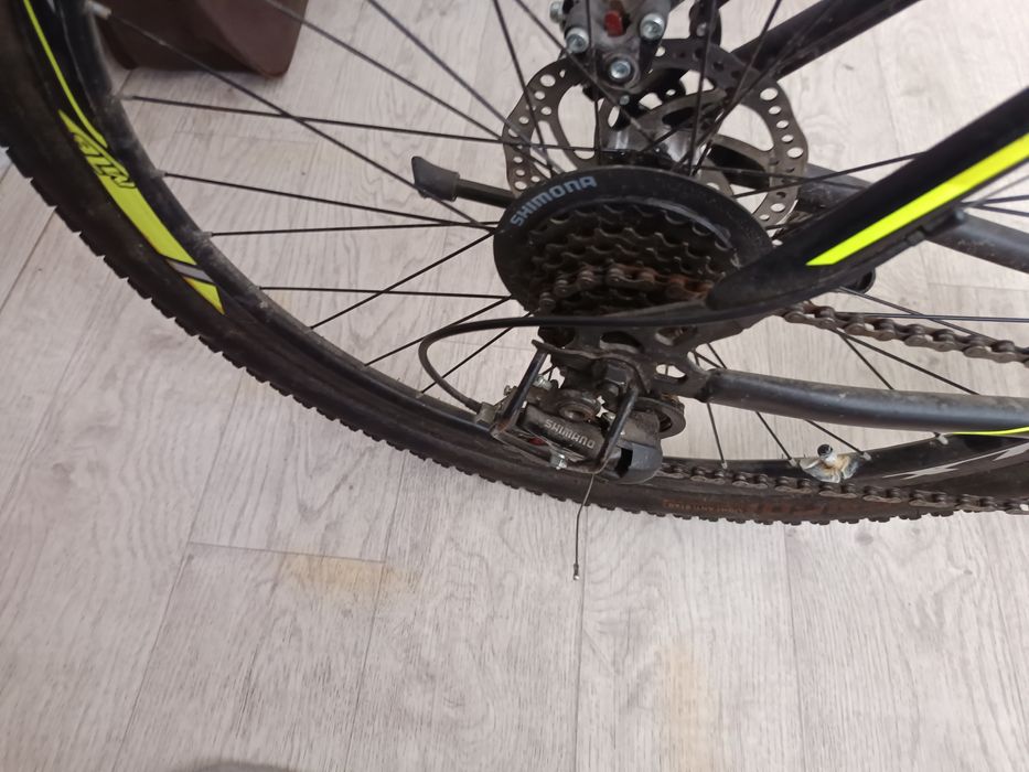 Зелёный велосипед