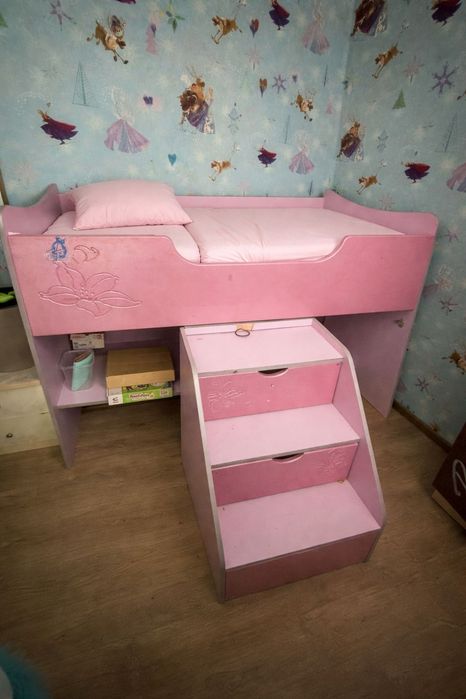 Кровать детская высокая