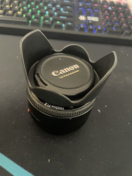 Obiectiv lentila Canon EF 50mm f/1.8 Yongnuo