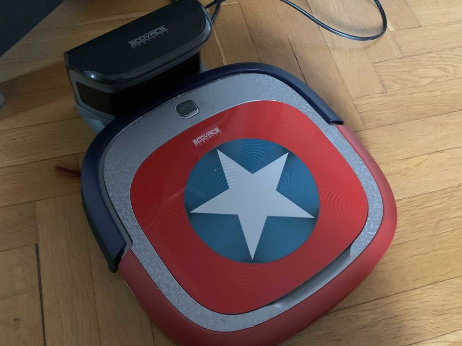 П рахосмукачка робот ECOVACS Robotics Deebot Slim Marvel Edition