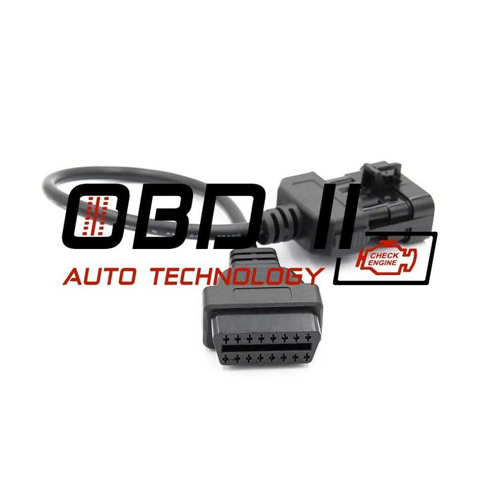 Кабел / Преходник / Адаптер за Opel 10 Пина Опел 10 Pin Delphi Autocom