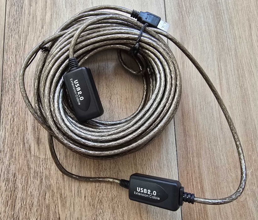 15м USB 2.0 удължителен кабел (USB Extension Cable)