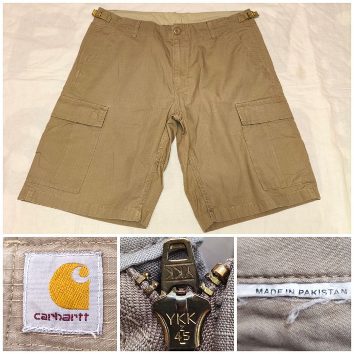 Pantaloni Carhartt short bermude
scurti vara cargo pants buzunare
laterale