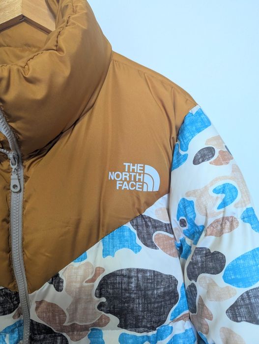 Geaca The North Face 700 portocaliu puffer