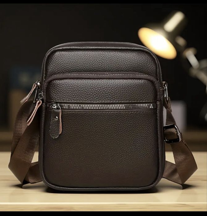 Мъжки кожени чантички /Елегантни и стилни от естест. кожа -10%Промоция