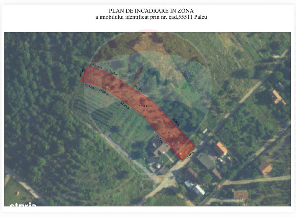 De vânzare teren intravilan, 1757 mp, Oncea ,Strada Padurii