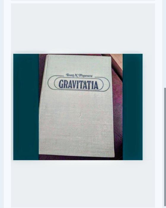 Gravitația - Ioan .N.Popescu