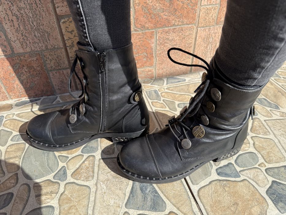 Дамски боти естествена кожа