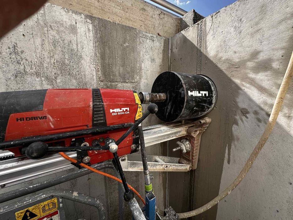 Диамантено пробиване на отвори в стоманобетон, климатици вентилацияВиК