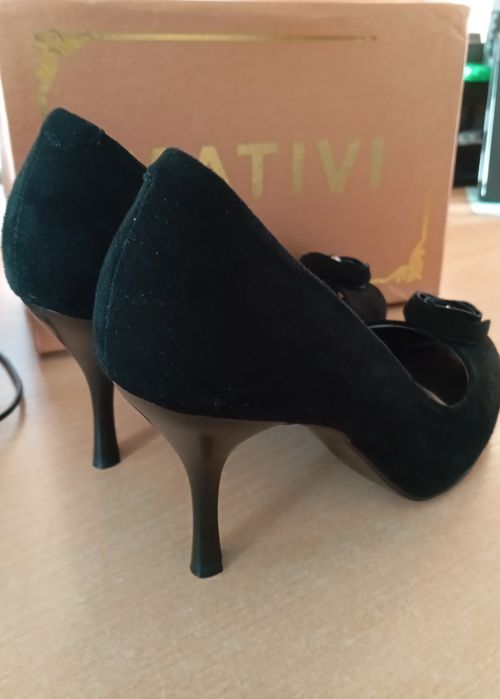 Туфли женские замша