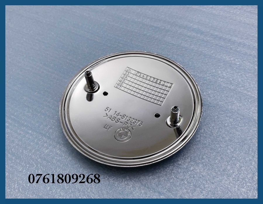 Emblema logo BMW pentru capota / portbagaj 82mm