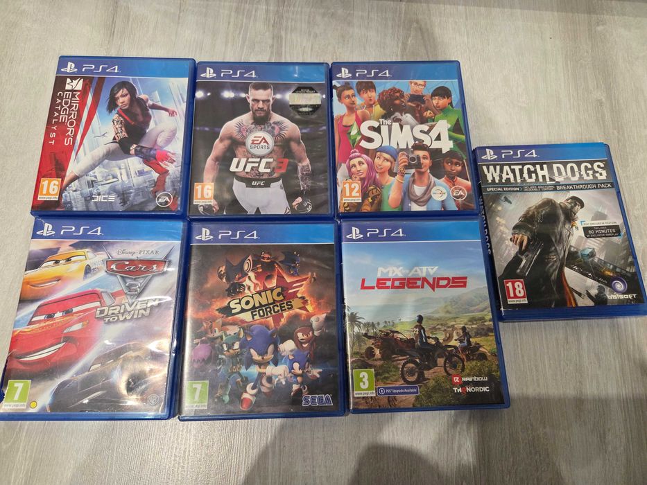 Playstation 4, 500GB + игри