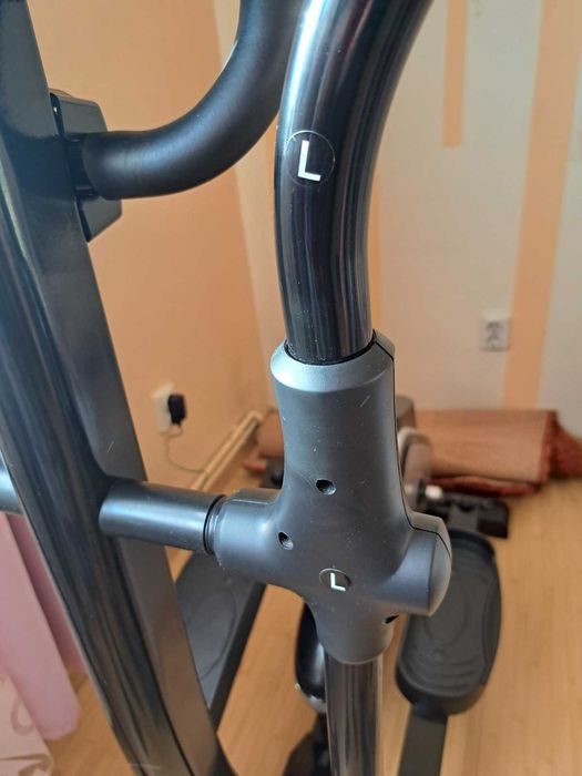 Bicicletă eliptică EcoFit – nefolosită, 12 programe, puls și calorii