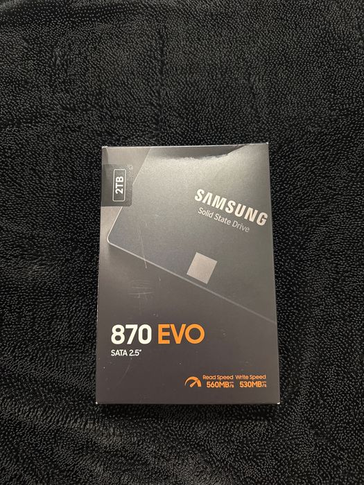 Samsung 870 EVO 2TB SSD – SATA 2,5