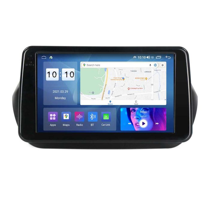 Navigatie Fiat Kubo Citroen Nemo Peugeot Bipper 2008-2017 2GB 4GB 8GB