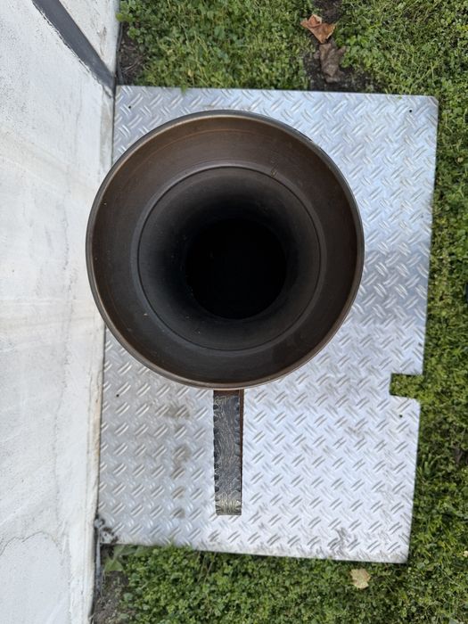 Голяма медна кана – винтидж, масивна