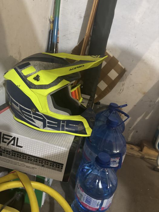 Каска acerbis 100лв очила 100% 20лв