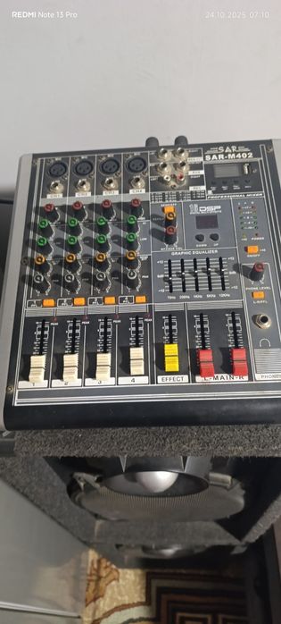 Мини пулт 1 клв новый колонка JBS 500 вт прадайотся