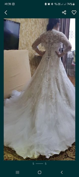 Свадебное платье