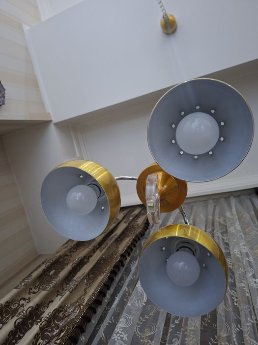 Люстра подвесная на 3 лампы