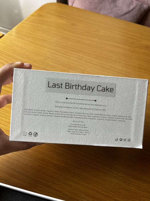Toskovat Last birthday cake 60 ml