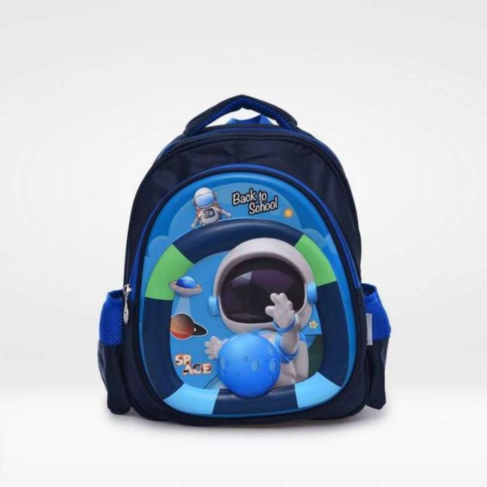 Детска ученическа чанта  с щампована твърда карикатура за предучилищна