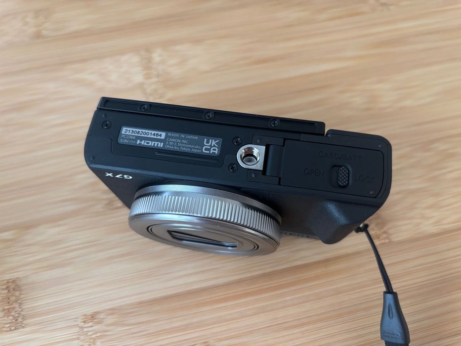 Canon G7X mark III