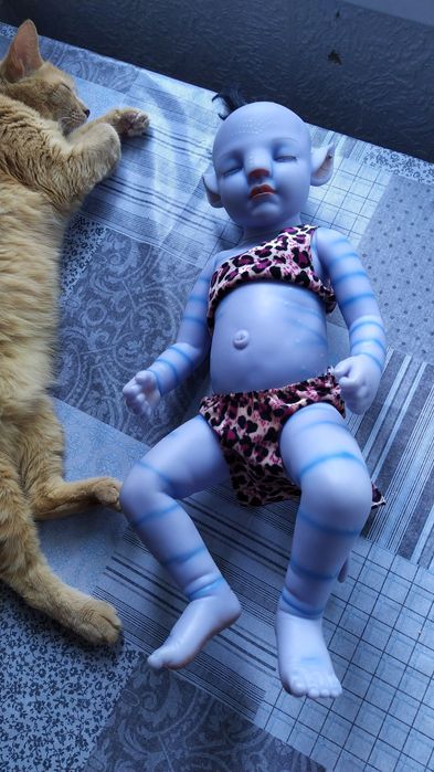 Кукла Реборн Аватар. Светится в темноте