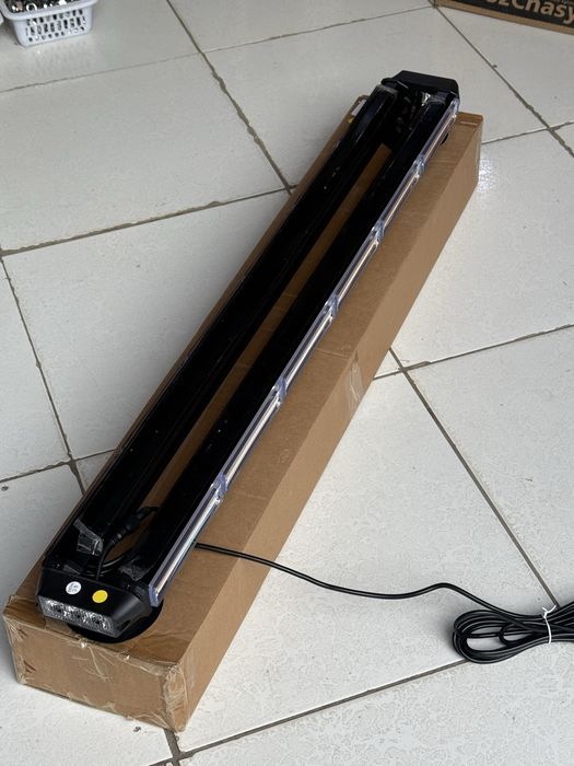 Мигалка желтая 95см 12-24V