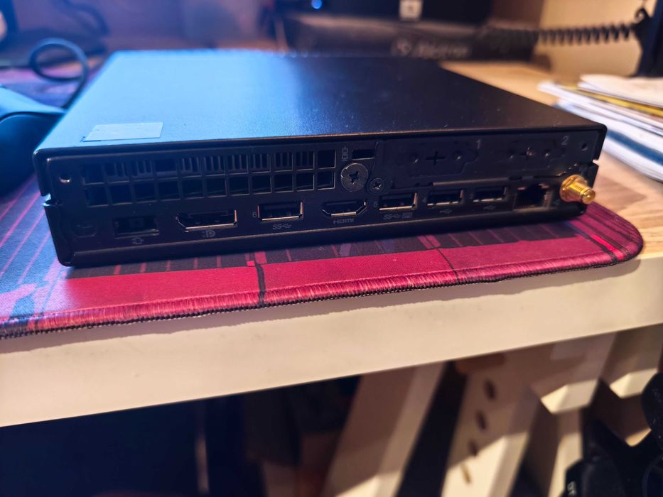 Lenovo ThinkCentre M75q Gen2 Tiny (6-ядрен Ryzen 5 4600GE , 16GB RAM, 512GB SSD) • Неразличим от нов!