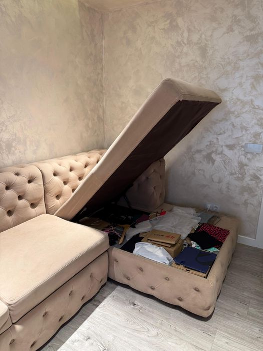 Canapea/Coltar Extensibila Chesterfield