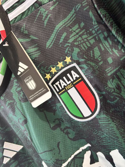 Italy x Stussy Football Jersey