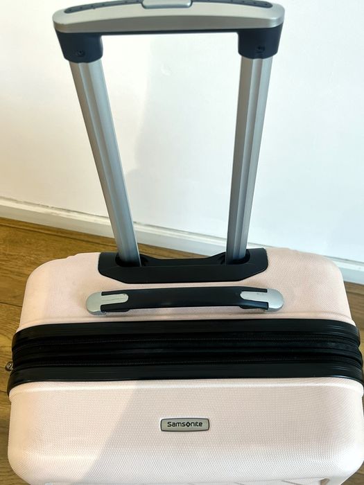 Samsonite оригинал чемодан самсонайт розовый средний багаж