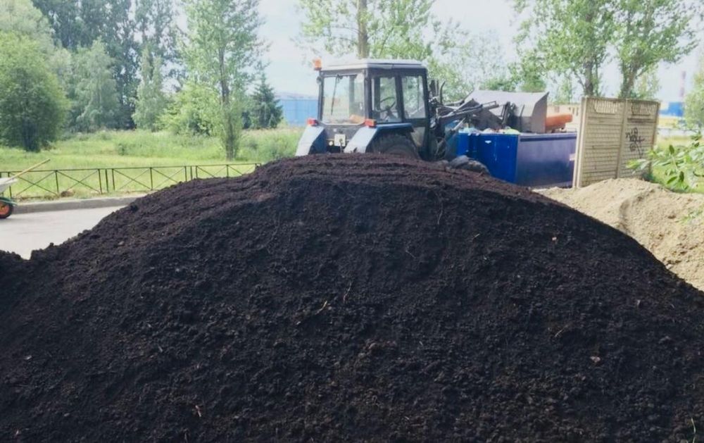 Перегной чернозем с доставкой