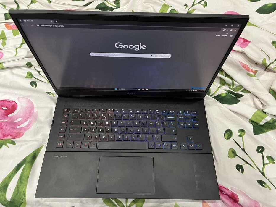 Laptop gaming HP Omen 17 (17.3 inch) i7 11800h, 3070 8gb 140w, 24gb ram, 1TB ssd, 2K res