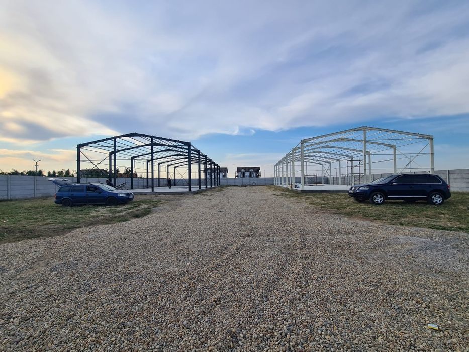 Vand hala pe structura metalica confectionata din profile IPE240