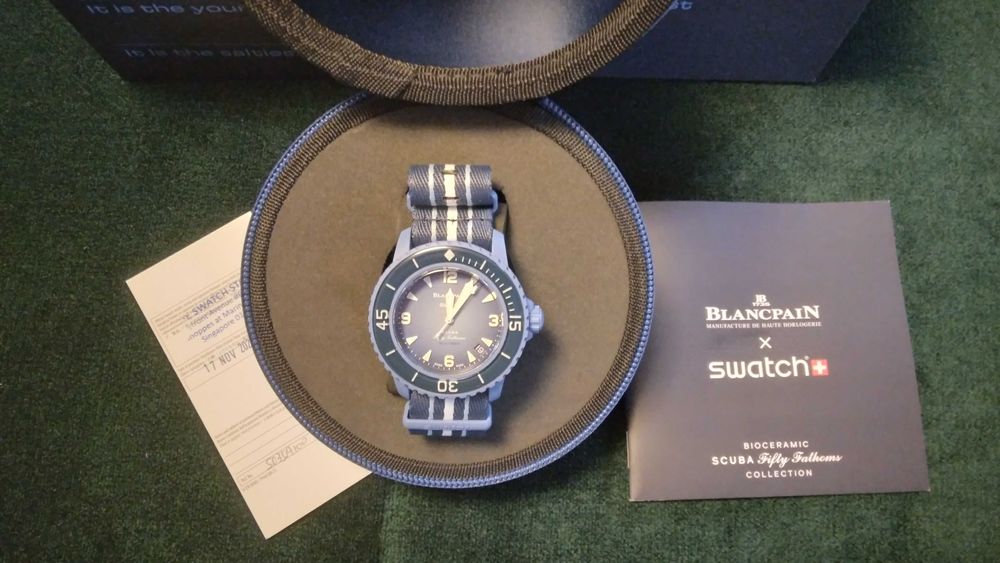 Ceas Swatch & Blancpain Atlantic Ocean Scuba Fifthy Fathoms
