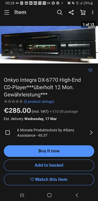 Onkyo Integra high-end A-8780 DX-6770 T-4670 TA-2760 cap de serie 35kg