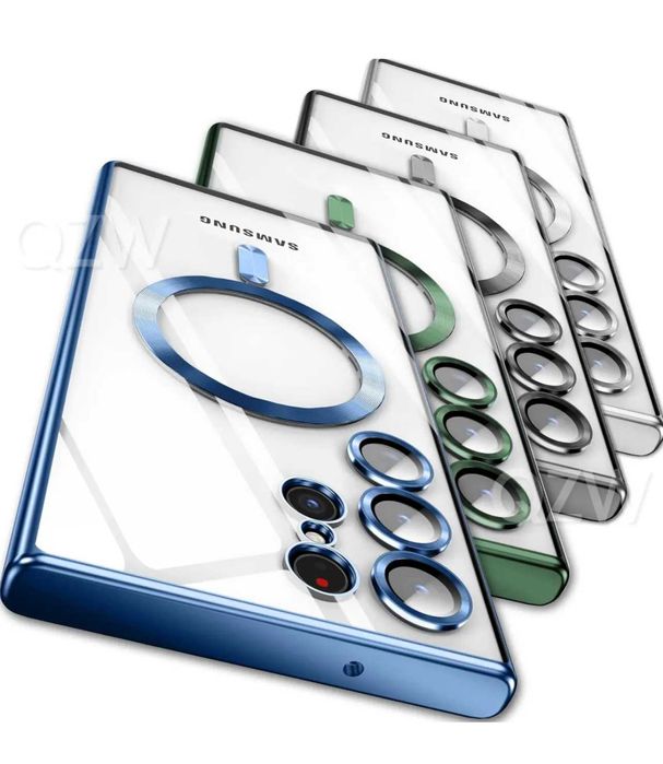 Husa Luxury MagSafe Samsung Galaxy S25 / S25 FE / S25 Plus / S25 Ultra