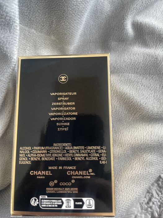Parfume Coco Chanel noir