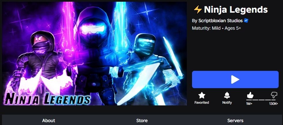 Ninja legends roblox
