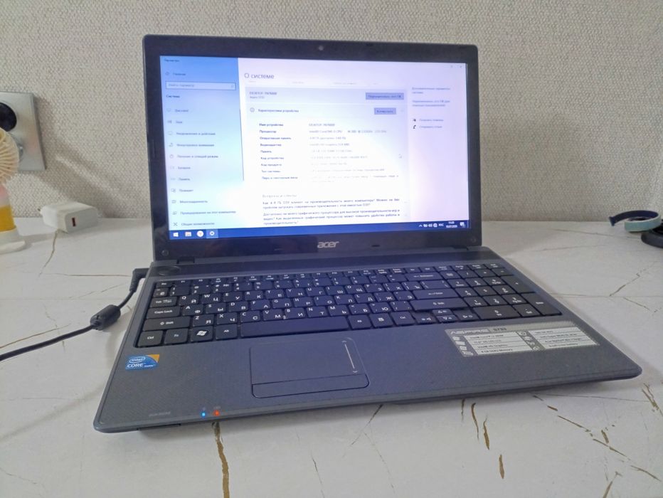 Ноутбук Acer aspire