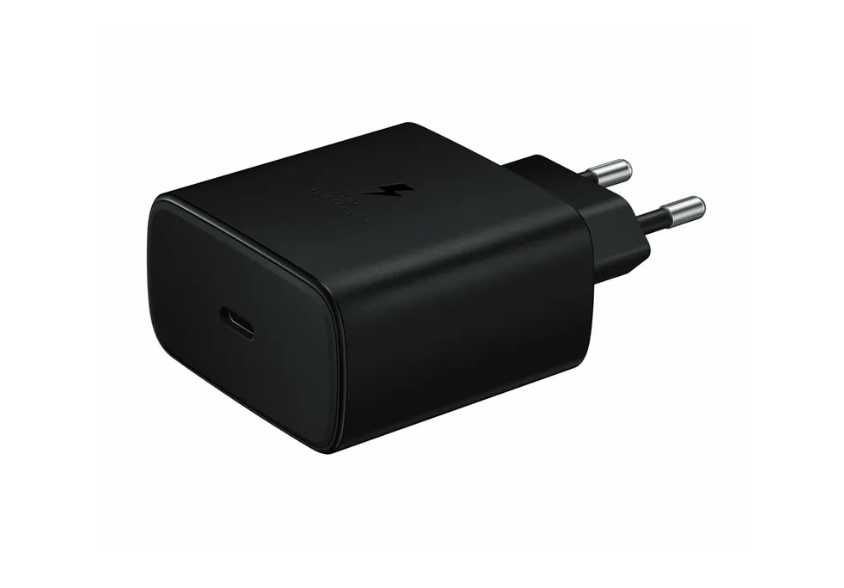 Сетевое зарядное устройство Samsung на 45 Вт с кабелем. Блок питания.