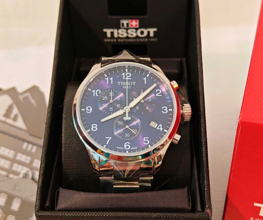 TISSOT CHRONO XL CLASSIC чисто нов часовник с кутия 100% оригинален