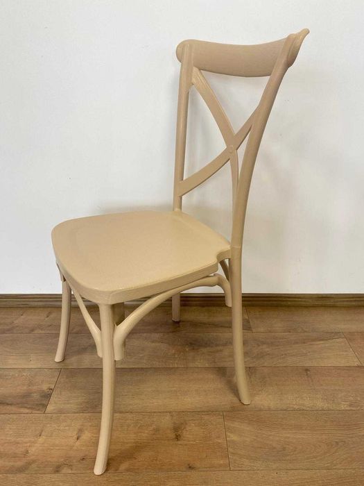 Scaune aspect lemn HoReCa, evenimente,restaurant Crossback Pilgrim