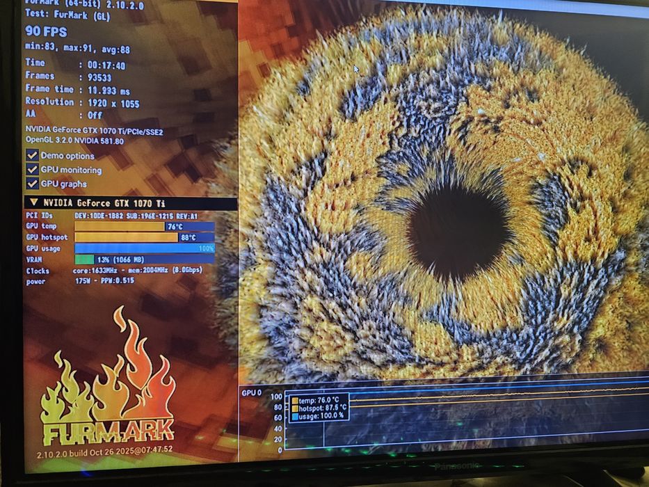 Gtx Pny 1070 ti 8g ram