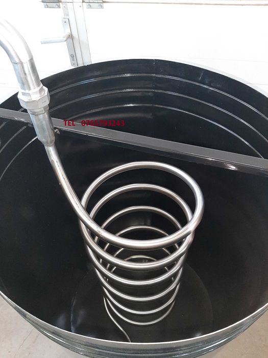 Cazan tuica inox 150 litri set  complet