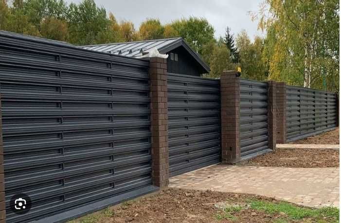 Акция на Штакетник Европланка Забор Рассрочка